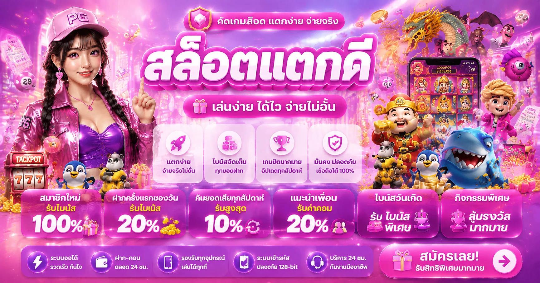 สล็อตออนไลน์เว็บตรงรวมทุกค่ายบน G2GOT888